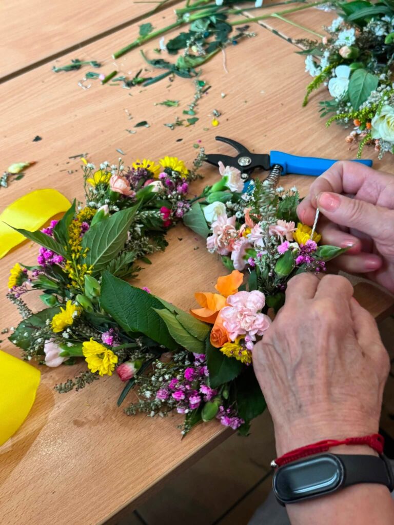 Warsztaty florystyczne dla seniorów