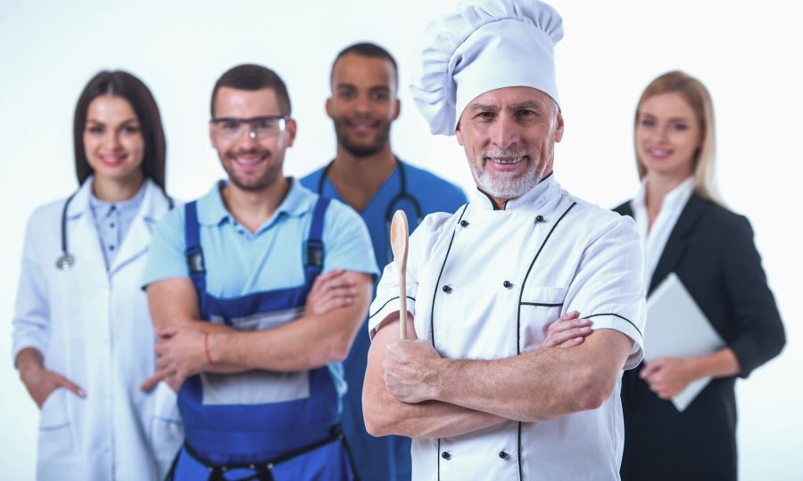 People of different professions